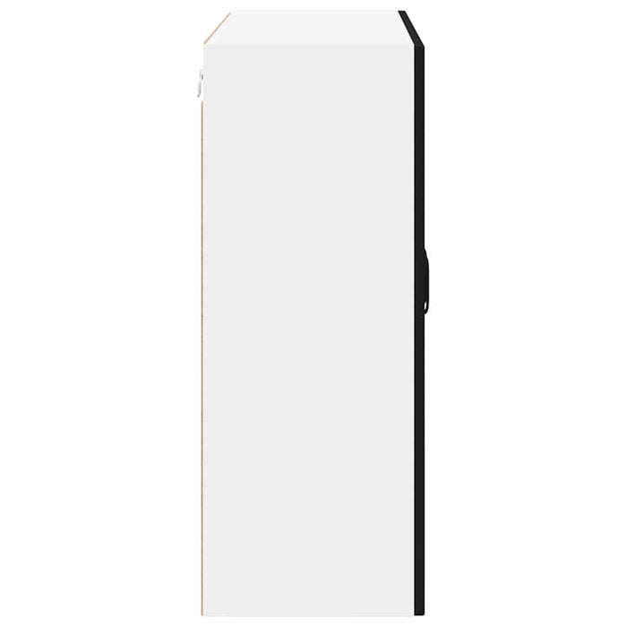 Dulap de bucătărie cu raft Negru 80 x 31 x 80 cm Lemn compozit - WALTI WALTI