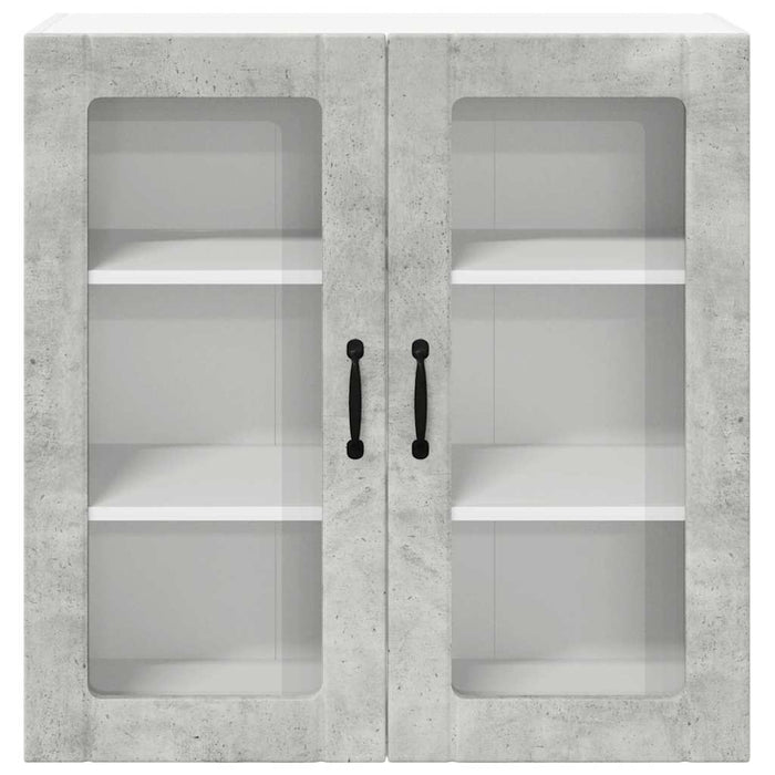 Dulap de bucătărie Gri din beton 80 x 31 x 80 cm Lemn compozit - WALTI WALTI