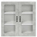 Dulap de bucătărie Gri din beton 80 x 31 x 80 cm Lemn compozit - WALTI WALTI