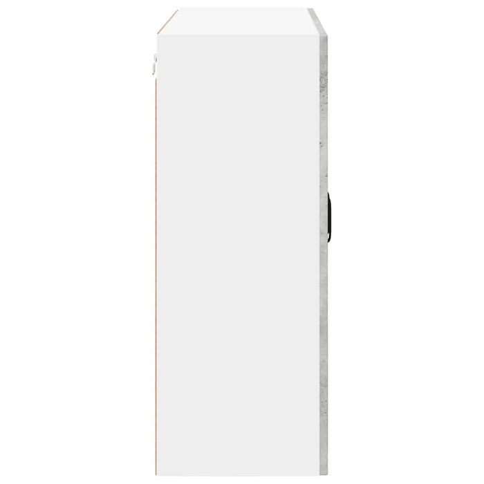 Dulap de bucătărie Gri din beton 80 x 31 x 80 cm Lemn compozit - WALTI WALTI