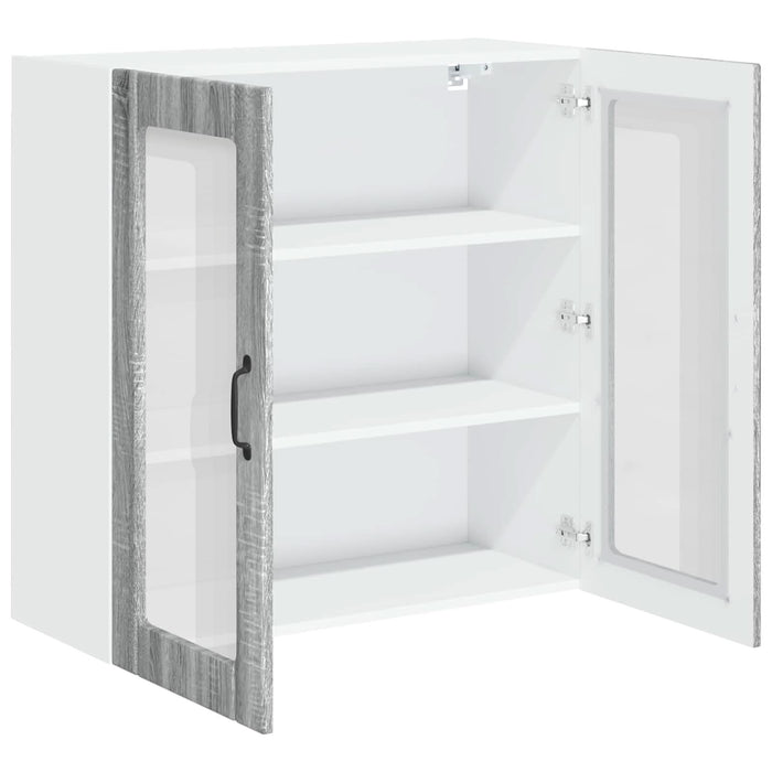 Dulap de bucătărie Gri Sonoma 80 x 31 x 80 cm Lemn compozit - WALTI WALTI