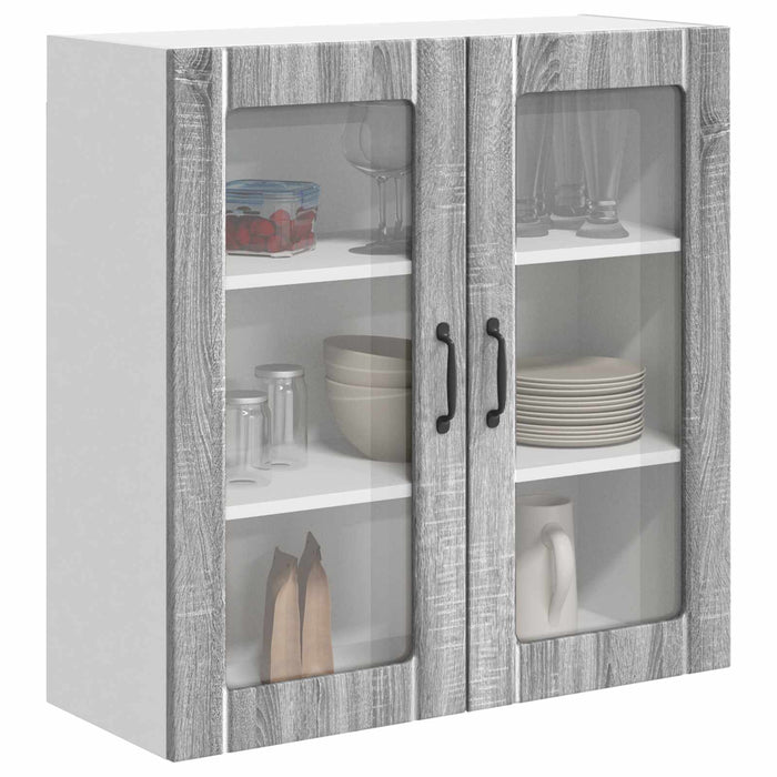 Dulap de bucătărie Gri Sonoma 80 x 31 x 80 cm Lemn compozit - WALTI WALTI