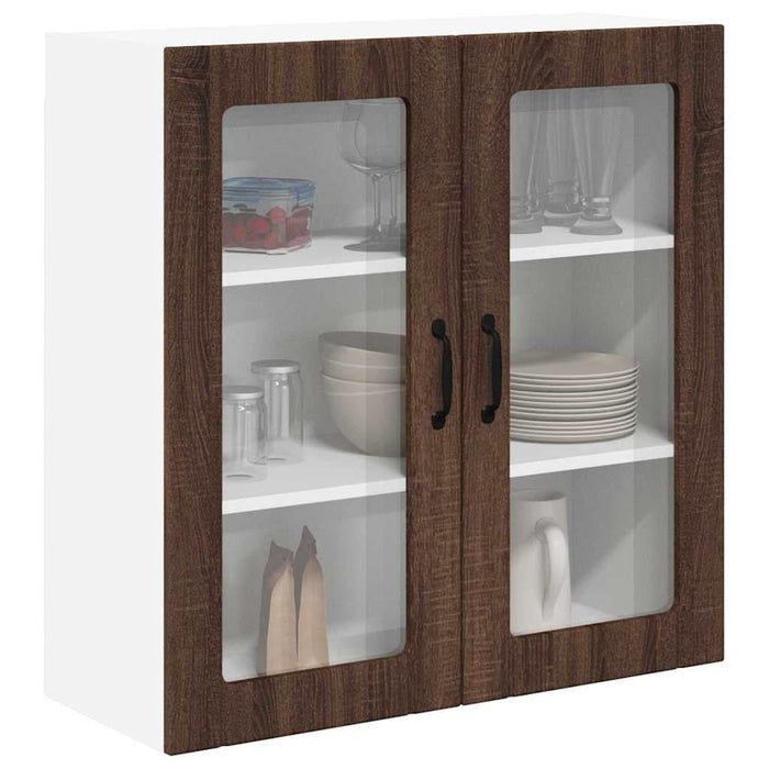 Dulap de bucătărie Stejar închis 80 x 31 x 80 cm Lemn compozit - WALTI WALTI