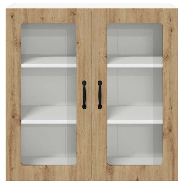 Dulap de bucătărie cu raft Stejar Artizanal 80 x 31 x 80 cm - WALTI WALTI