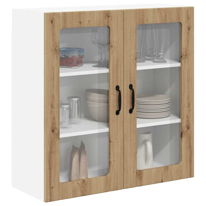Dulap de bucătărie cu raft Stejar Artizanal 80 x 31 x 80 cm - WALTI WALTI