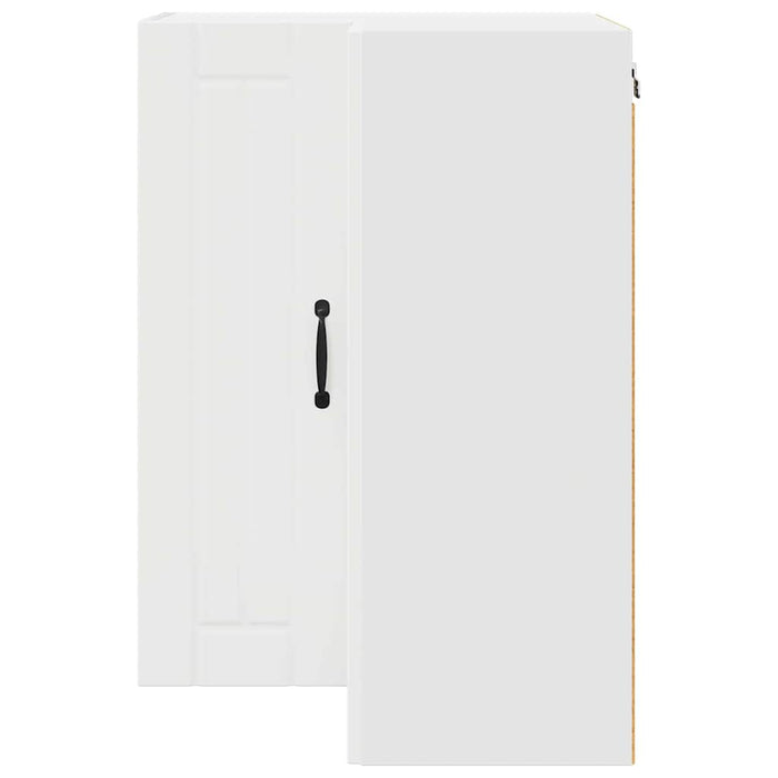 Dulap de bucătărie cu raft Alb 57 x 57 x 80 cm Lemn compozit - WALTI WALTI