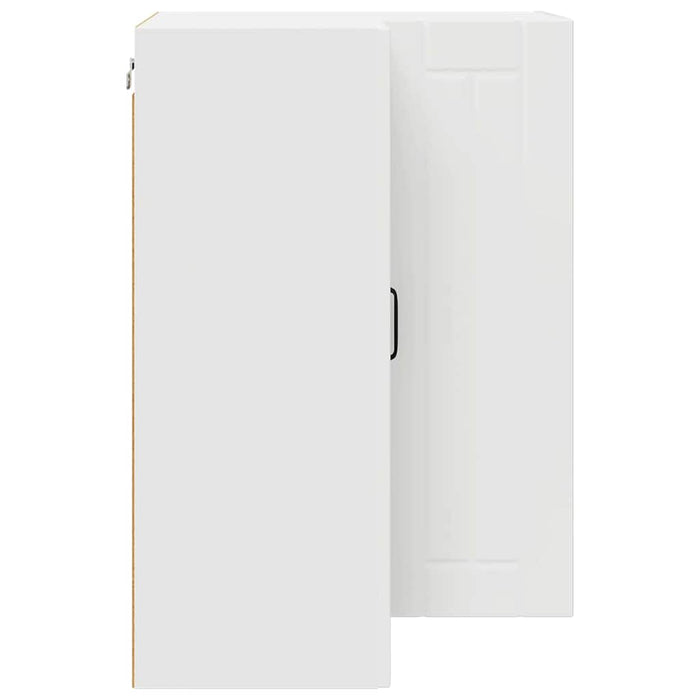 Dulap de bucătărie cu raft Alb 57 x 57 x 80 cm Lemn compozit - WALTI WALTI