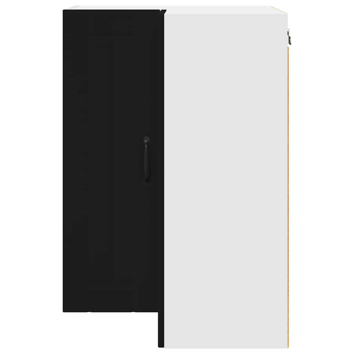 Dulap de bucătărie cu raft Negru 57 x 57 x 80 cm Lemn compozit - WALTI WALTI