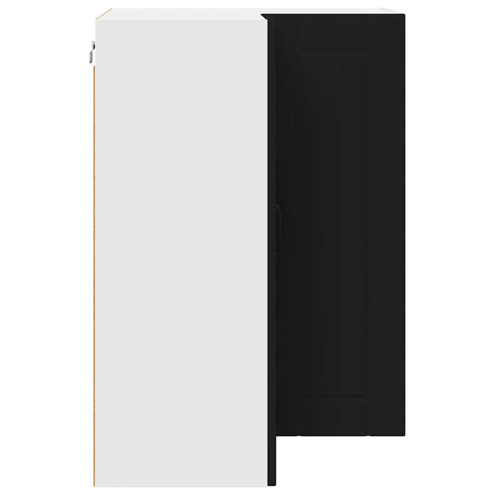 Dulap de bucătărie cu raft Negru 57 x 57 x 80 cm Lemn compozit - WALTI WALTI