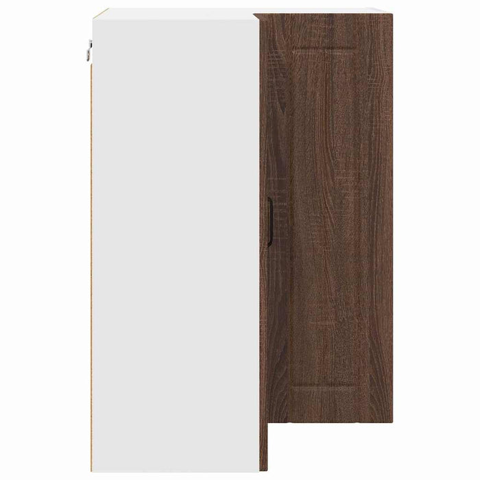 Dulap de bucătărie Stejar închis 57 x 57 x 80 cm Lemn compozit - WALTI WALTI