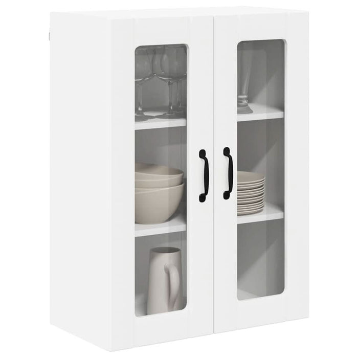 Dulap de bucătărie cu raft Alb 60 x 31 x 80 cm Lemn compozit - WALTI WALTI