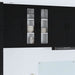 Dulap de bucătărie cu raft Negru 60 x 31 x 80 cm Lemn compozit - WALTI WALTI
