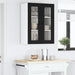 Dulap de bucătărie cu raft Negru 60 x 31 x 80 cm Lemn compozit - WALTI WALTI