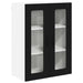 Dulap de bucătărie cu raft Negru 60 x 31 x 80 cm Lemn compozit - WALTI WALTI