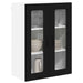 Dulap de bucătărie cu raft Negru 60 x 31 x 80 cm Lemn compozit - WALTI WALTI