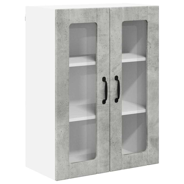 Dulap de bucătărie Gri din beton 60 x 31 x 80 cm Lemn compozit - WALTI WALTI
