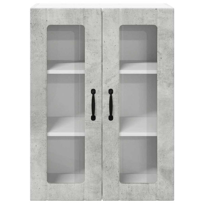 Dulap de bucătărie Gri din beton 60 x 31 x 80 cm Lemn compozit - WALTI WALTI