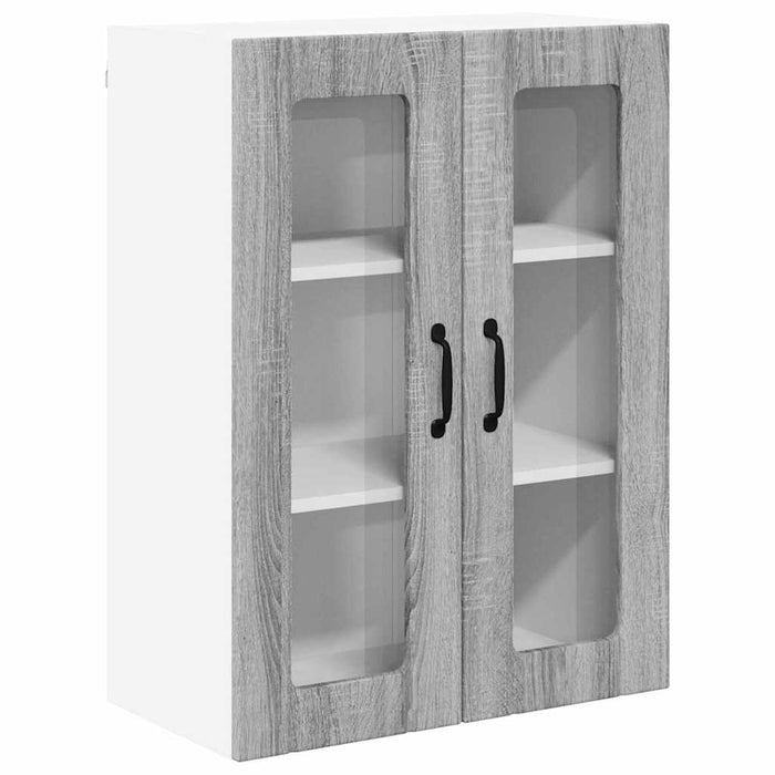 Dulap de bucătărie Gri Sonoma 60 x 31 x 80 cm Lemn compozit - WALTI WALTI