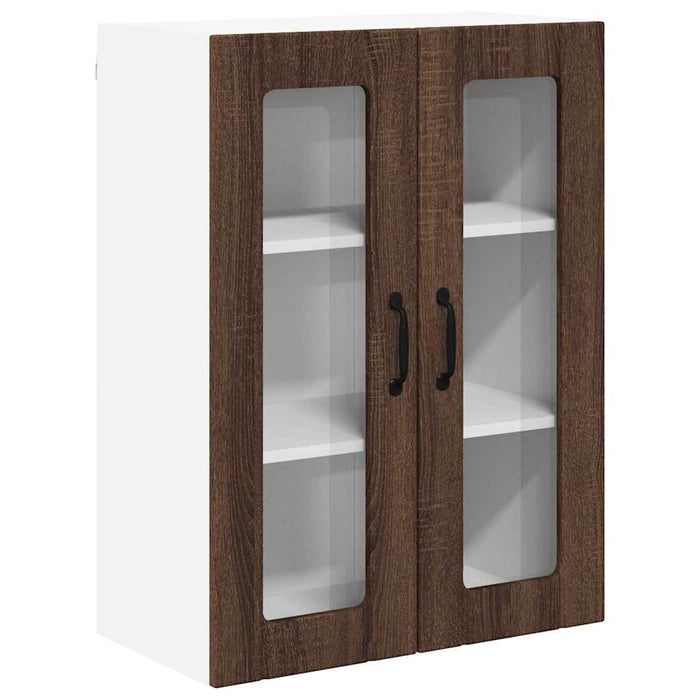 Dulap de bucătărie Stejar închis 60 x 31 x 80 cm Lemn compozit - WALTI WALTI