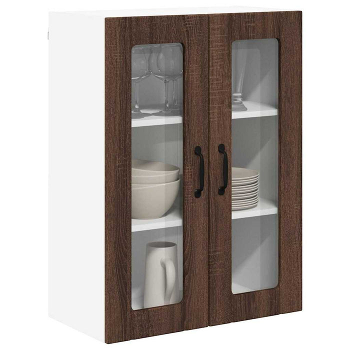Dulap de bucătărie Stejar închis 60 x 31 x 80 cm Lemn compozit - WALTI WALTI