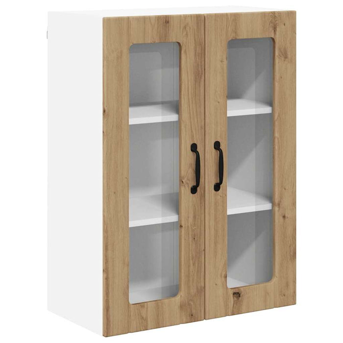 Dulap de bucătărie cu raft Stejar Artizanal 60 x 31 x 80 cm - WALTI WALTI