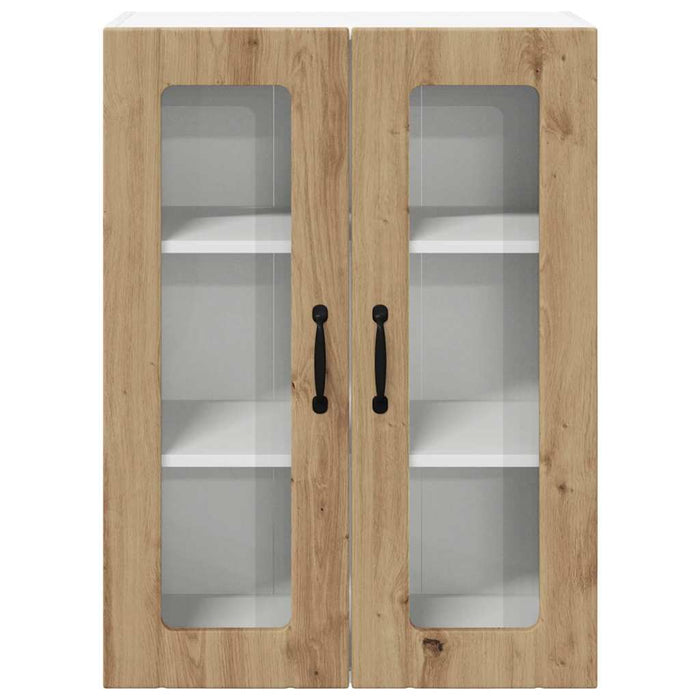 Dulap de bucătărie cu raft Stejar Artizanal 60 x 31 x 80 cm - WALTI WALTI