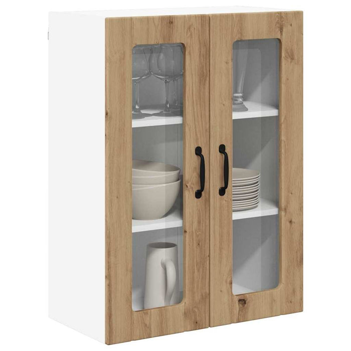 Dulap de bucătărie cu raft Stejar Artizanal 60 x 31 x 80 cm - WALTI WALTI