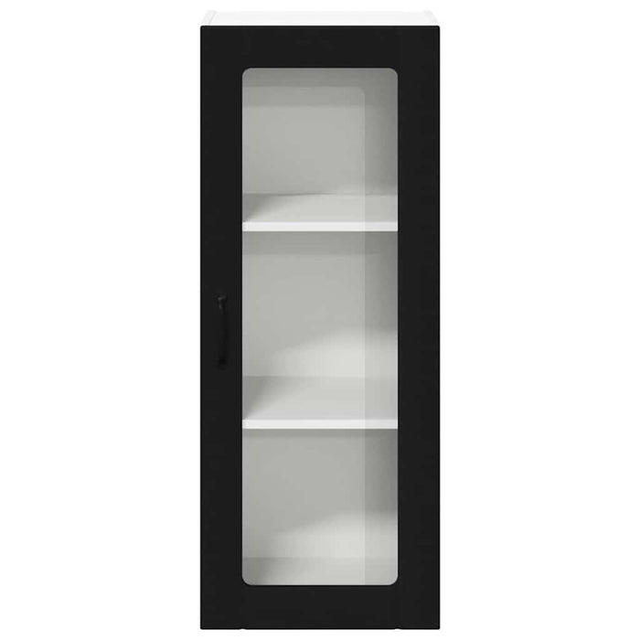 Dulap de bucătărie cu raft Negru 40 x 31 x 100 cm Lemn compozit - WALTI WALTI
