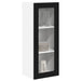 Dulap de bucătărie cu raft Negru 40 x 31 x 100 cm Lemn compozit - WALTI WALTI
