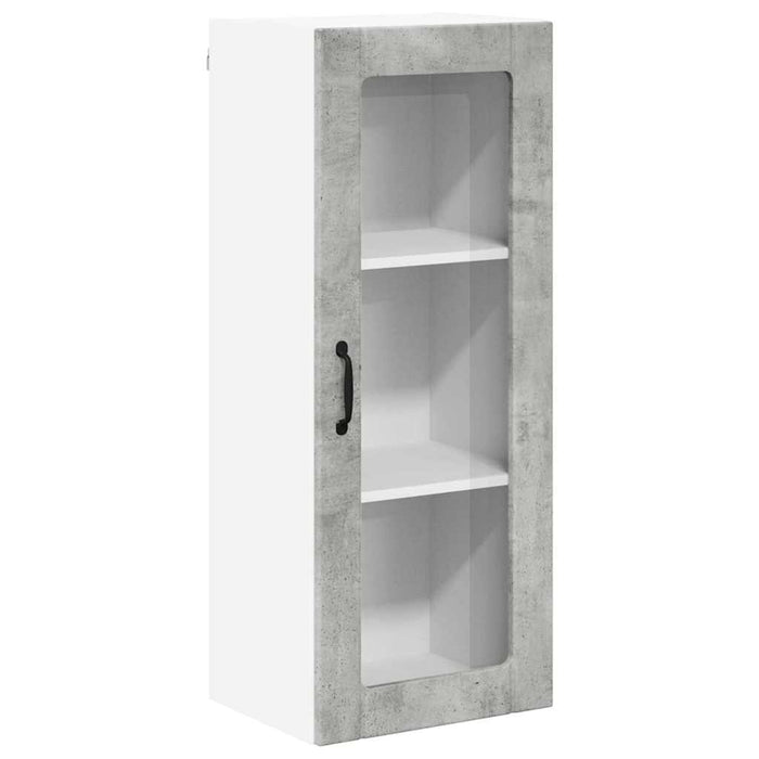 Dulap de bucătărie Gri din beton 40 x 31 x 100 cm Lemn compozit - WALTI WALTI
