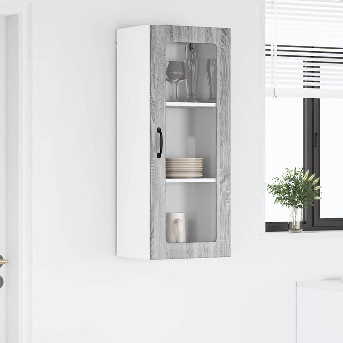 Dulap de bucătărie Gri Sonoma 40 x 31 x 100 cm Lemn compozit - WALTI WALTI