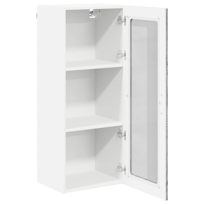 Dulap de bucătărie Gri Sonoma 40 x 31 x 100 cm Lemn compozit - WALTI WALTI