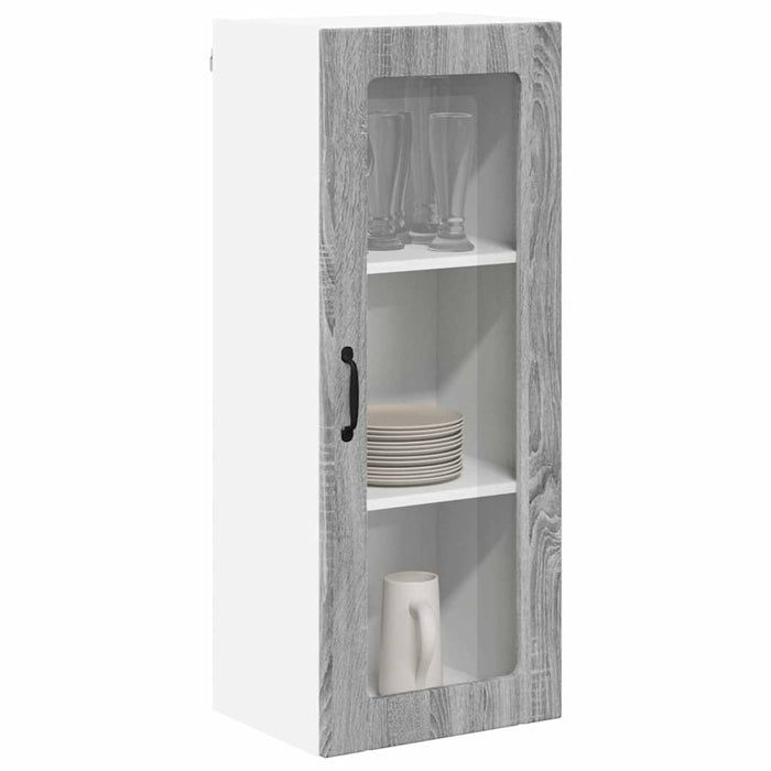 Dulap de bucătărie Gri Sonoma 40 x 31 x 100 cm Lemn compozit - WALTI WALTI