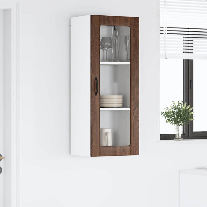 Dulap de bucătărie Stejar închis 40 x 31 x 100 cm Lemn compozit - WALTI WALTI