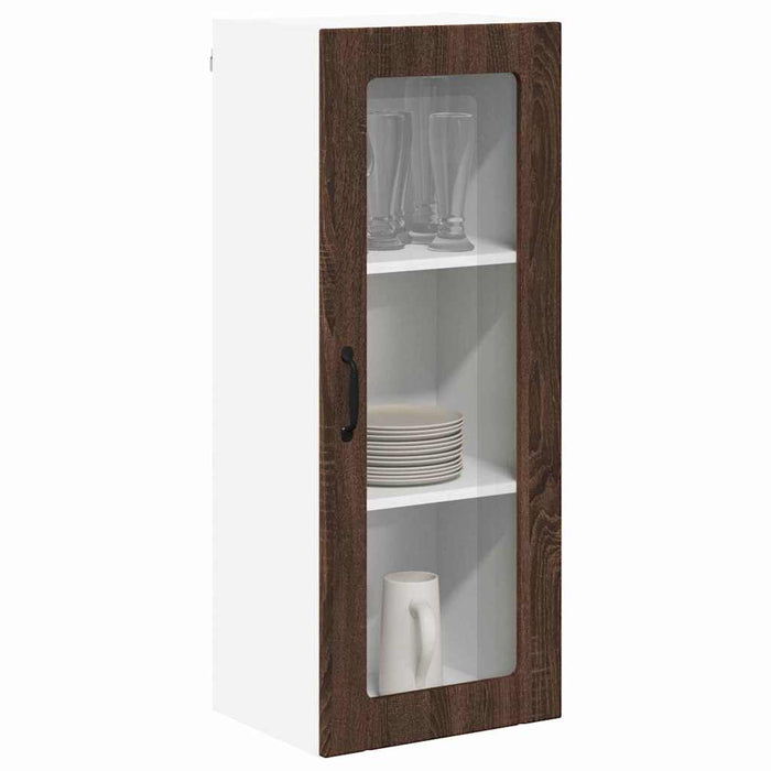 Dulap de bucătărie Stejar închis 40 x 31 x 100 cm Lemn compozit - WALTI WALTI