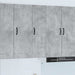 Dulap de bucătărie Gri din beton 30 x 31 x 100 cm Lemn compozit - WALTI WALTI