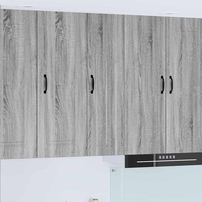 Dulap de bucătărie Gri Sonoma 30 x 31 x 100 cm Lemn compozit - WALTI WALTI