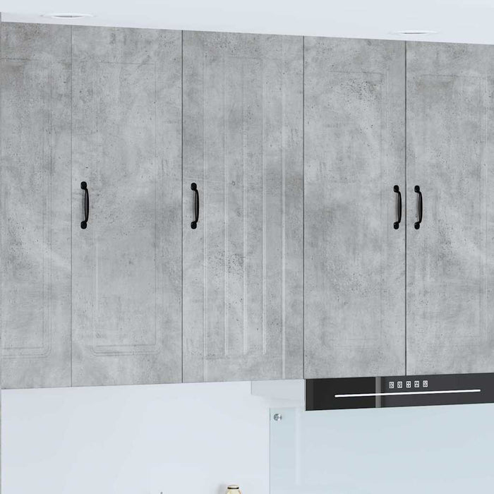 Dulap de bucătărie Gri din beton 40 x 31 x 100 cm Lemn compozit - WALTI WALTI