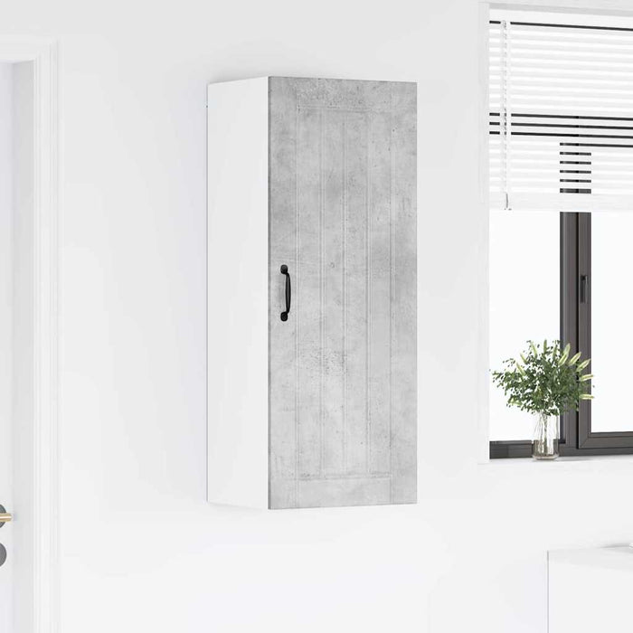 Dulap de bucătărie Gri din beton 40 x 31 x 100 cm Lemn compozit - WALTI WALTI