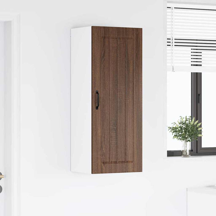 Dulap de bucătărie Stejar închis 40 x 31 x 100 cm Lemn compozit - WALTI WALTI