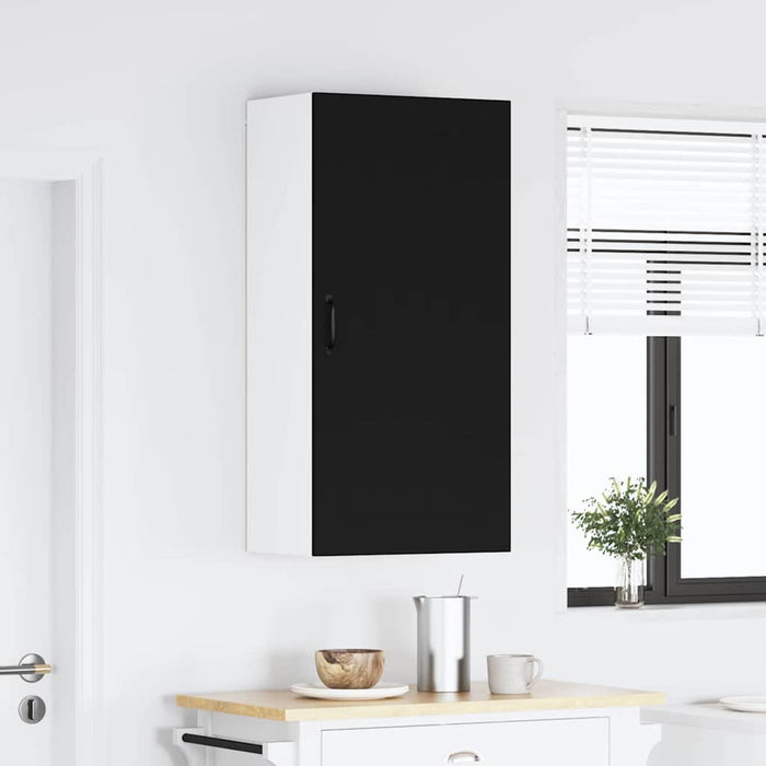 Dulap de bucătărie cu raft Negru 50 x 31 x 100 cm Lemn compozit - WALTI WALTI