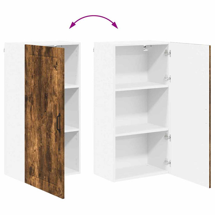 Dulap de bucătărie cu raft Stejar fumuriu 50 x 31 x 100 cm - WALTI WALTI