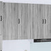Dulap de bucătărie Gri Sonoma 50 x 31 x 100 cm Lemn compozit - WALTI WALTI