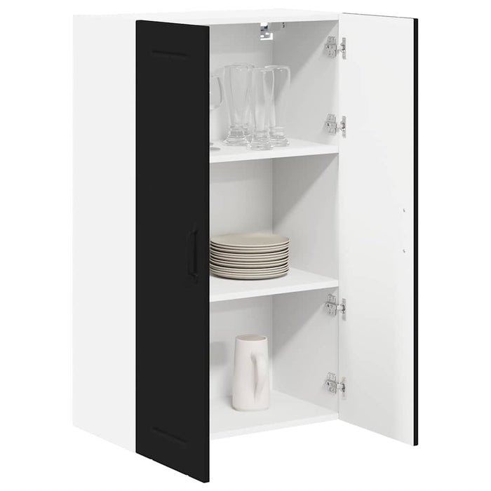 Dulap de bucătărie cu raft Negru 60 x 31 x 100 cm Lemn compozit - WALTI WALTI
