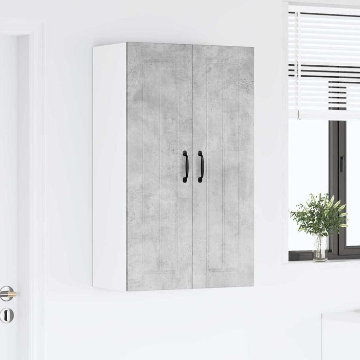 Dulap de bucătărie Gri din beton 60 x 31 x 100 cm Lemn compozit - WALTI WALTI