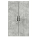 Dulap de bucătărie Gri din beton 60 x 31 x 100 cm Lemn compozit - WALTI WALTI