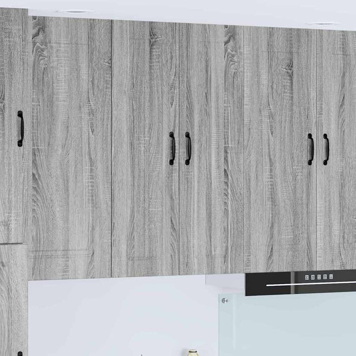 Dulap de bucătărie Gri Sonoma 60 x 31 x 100 cm Lemn compozit - WALTI WALTI