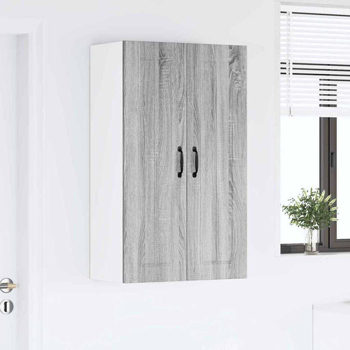 Dulap de bucătărie Gri Sonoma 60 x 31 x 100 cm Lemn compozit - WALTI WALTI