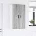 Dulap de bucătărie Gri Sonoma 60 x 31 x 100 cm Lemn compozit - WALTI WALTI