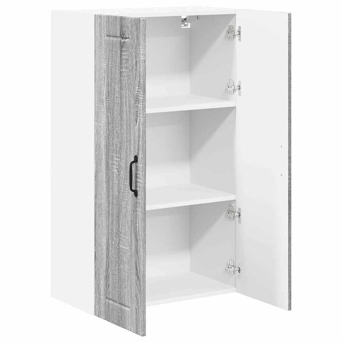 Dulap de bucătărie Gri Sonoma 60 x 31 x 100 cm Lemn compozit - WALTI WALTI